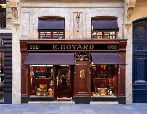 goyard france|maison Goyard boutique.